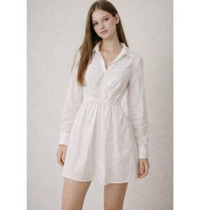 caris white long sleeve lace bodycon dress Caris White Long Sleeve Lace Bodycon Dress bought